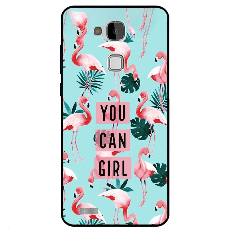 کاور مگافون طرح فلامینگو مدل 8032 مناسب برای گوشی موبایل هوآوی Mate 7