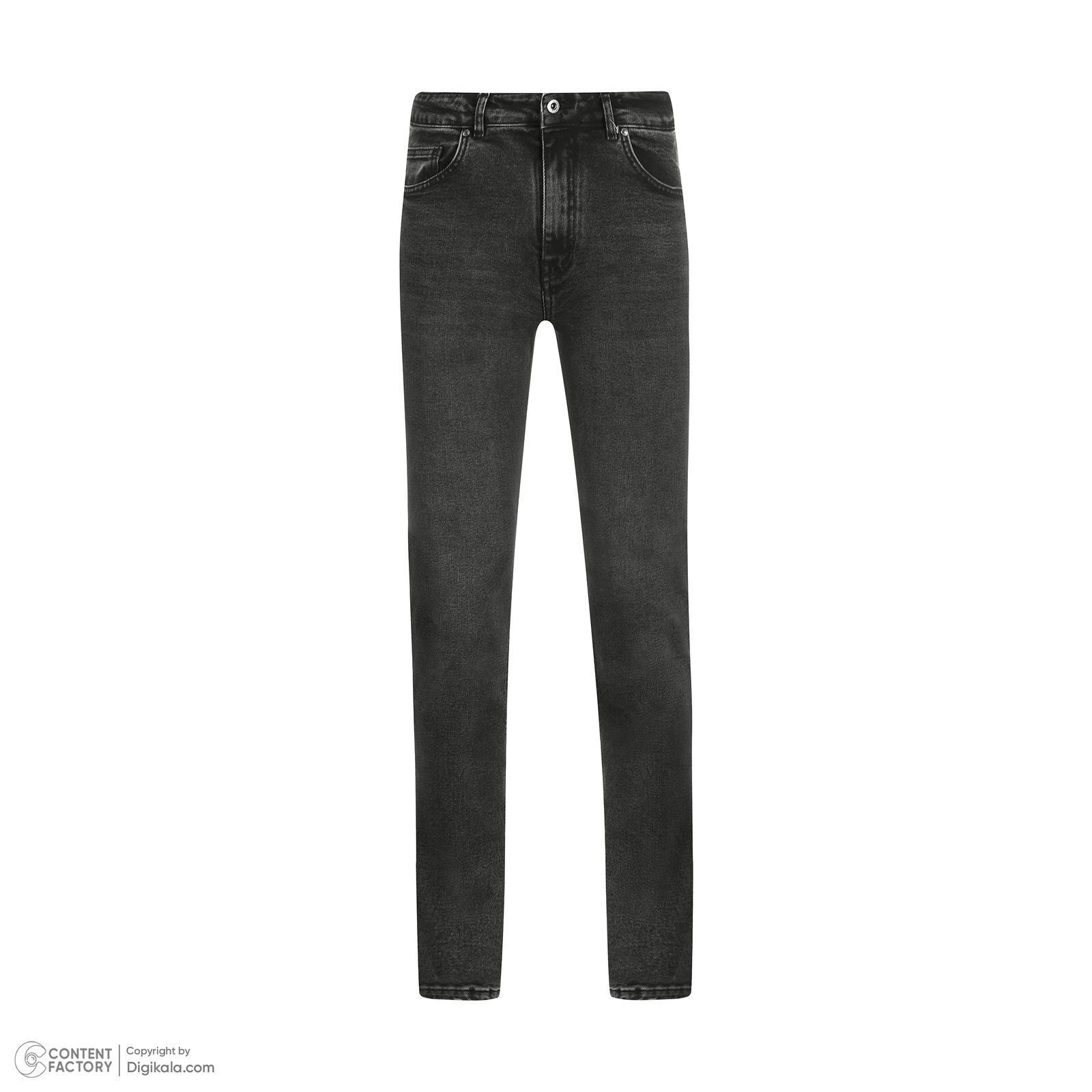 شلوار جین مردانه پاتن جامه مدل راسته 101121020311846 رنگ مشکی -  - 5
