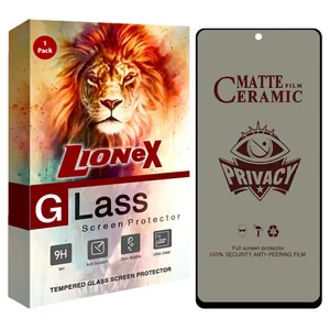 Lionex PRC-L Privacy Ceramics Screen Protector For Xiaomi Redmi Note 10 4G / Redmi Note 10s / Redmi Note 11