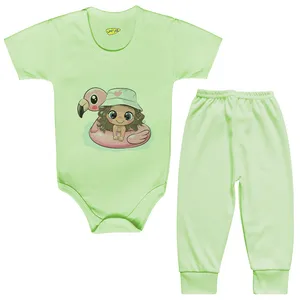 ست بادی و شلوار نوزادی کارانس مدل BSTG-3169