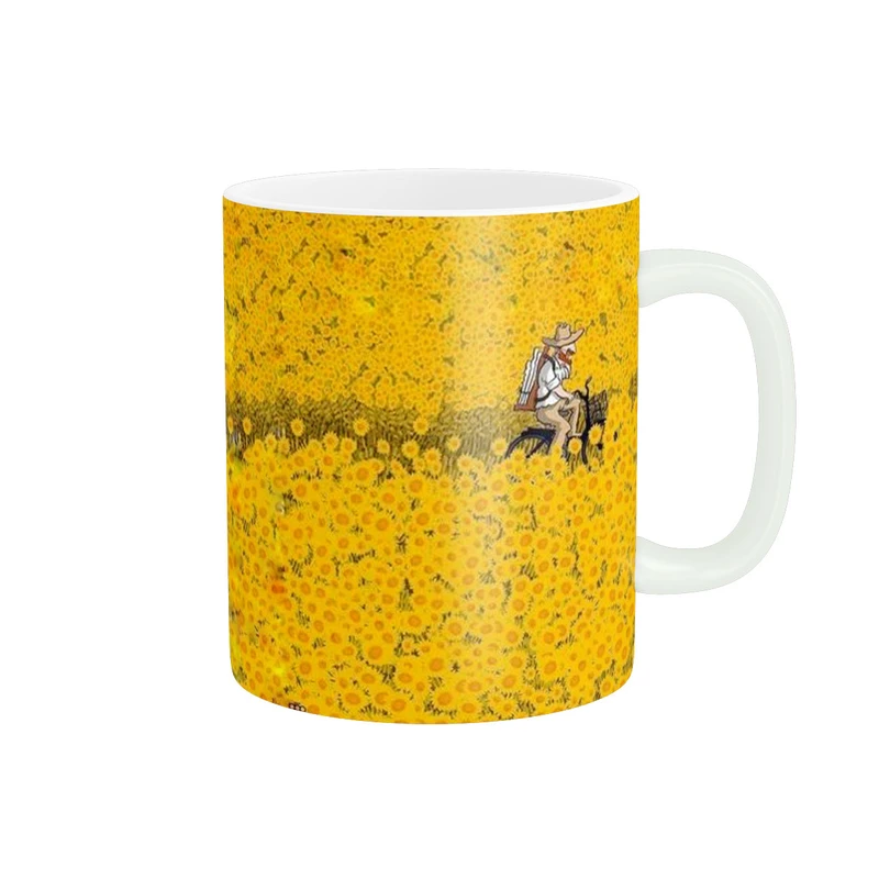 ماگ مدل مزرعه آفتاب گردان ون گوک کد 00325