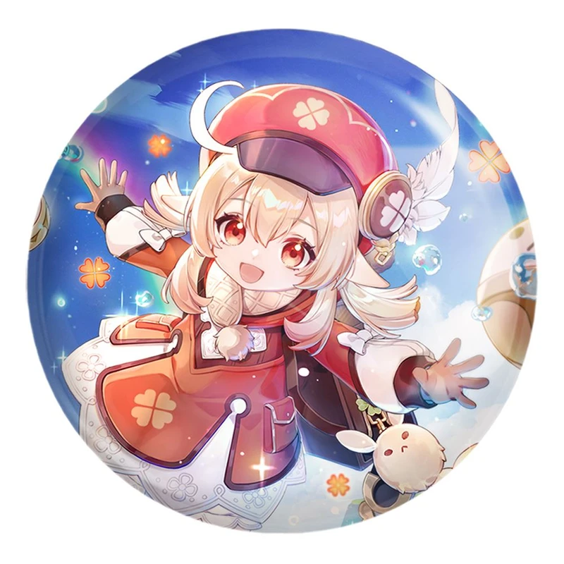 پیکسل خندالو طرح بازی گنشین ایمپکت Genshin Impact کد 25678 مدل بزرگ