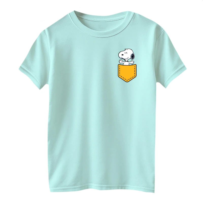 تی شرت آستین کوتاه بچگانه مدل اسنوپی کد ۱