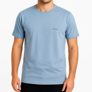 تی‌شرت آستین کوتاه مردانه مدل یک رو پنبه