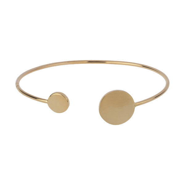 دستبند طلا 18 عیار زنانه گالری مرجان مدل 0930