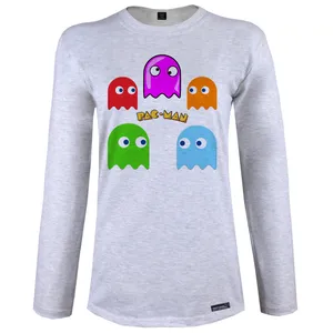تی شرت آستین بلند زنانه 27 مدل Pac Man کد MH1360