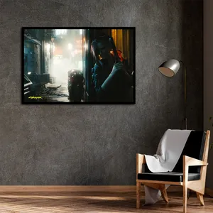 تابلو نوری بکلیت طرح گیم مدل B-D2012 فریم مشکی