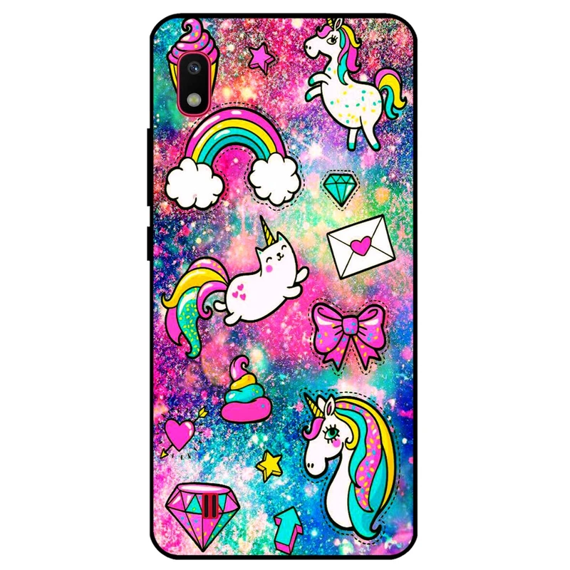 کاور مگافون طرح تک شاخ مدل 8155 مناسب برای گوشی موبایل سامسونگ Galaxy A10         