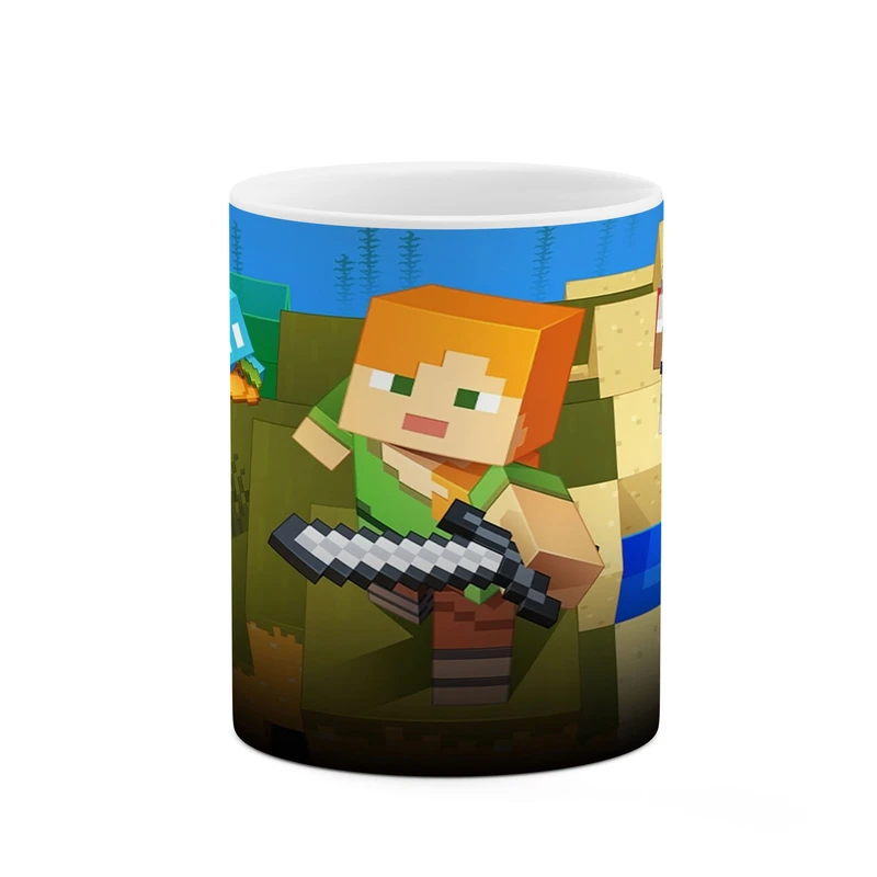 ماگ کاکتی طرح ماینکرافت minecraft مدل mgh41236