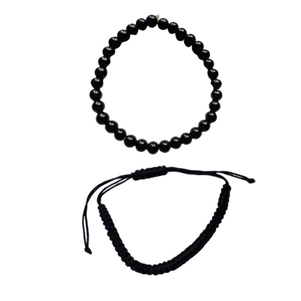 دستبند مردانه مدل HC058 مجموعه دو عددی