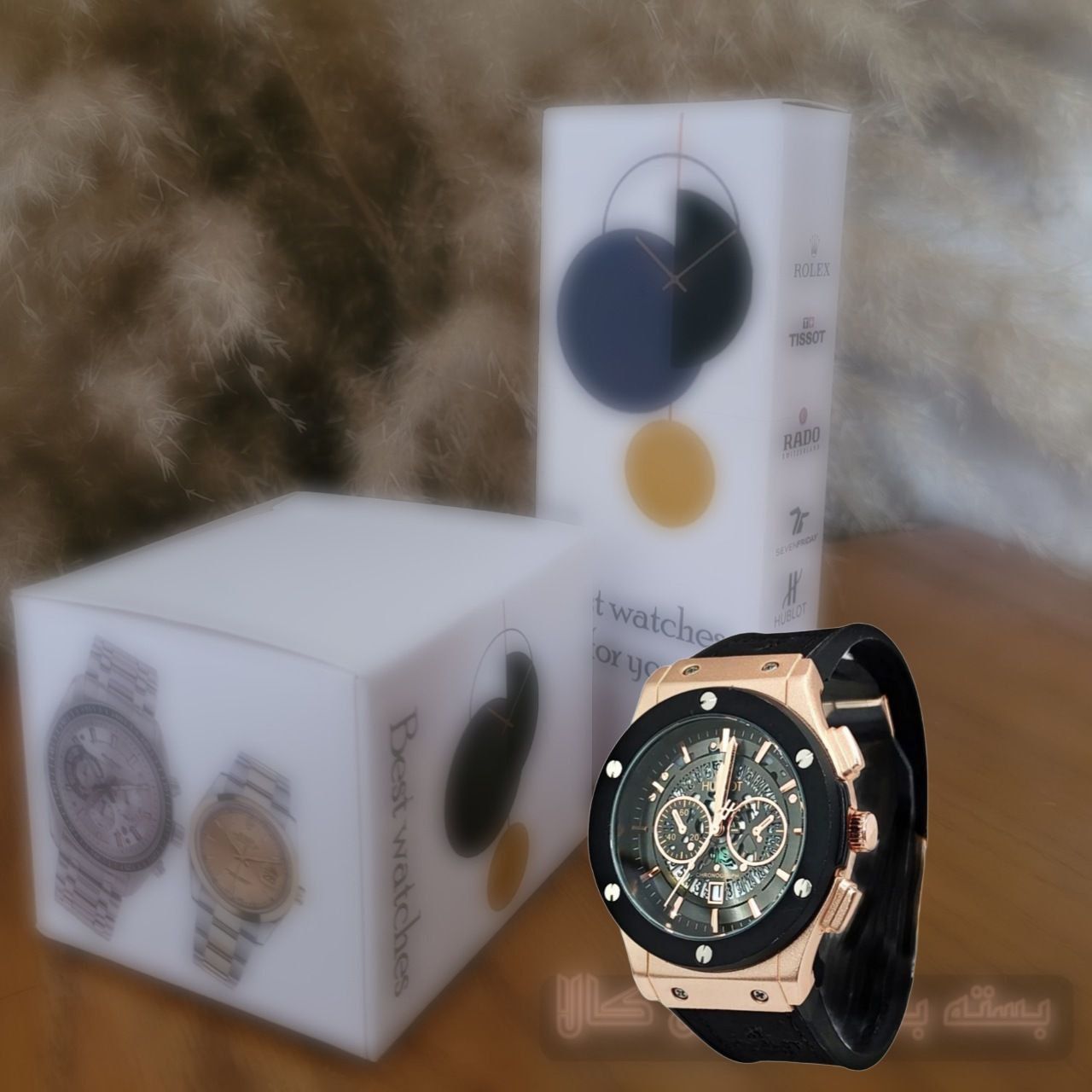 ساعت مچی عقربهای مردانه مدل اسکلتون بیگ بنگ رینگ دار 03 - - 4