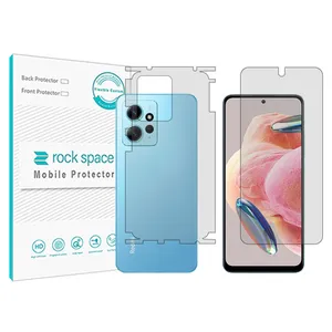 Matte Rockspace HyGEL model screen protector suitable for Xiaomi Redmi Note12 4G mobile phone with back protector