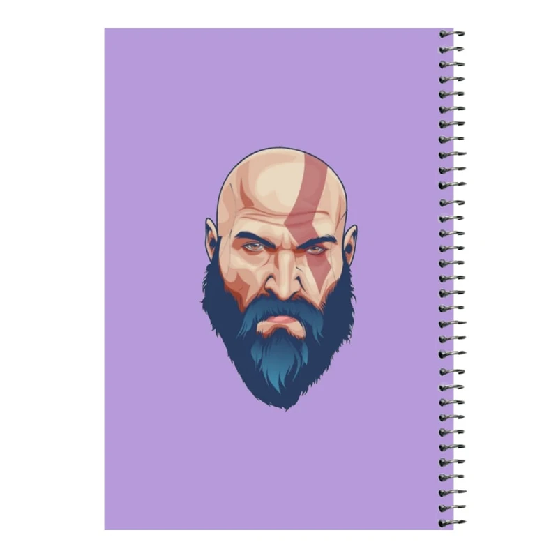 دفتر مشق 80 برگ اس جی مدل کریتوس کد۱   