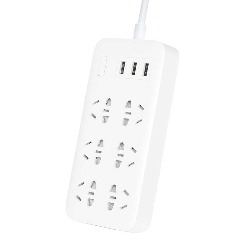 چندراهی برق میجیا مدل 3usb 6 sockets  