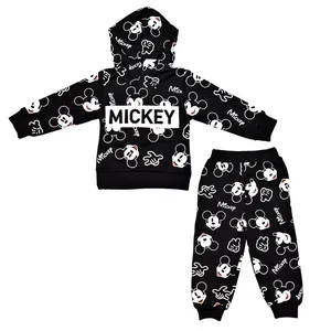 ست هودی و شلوار دخترانه مدل Mickey Mouse 