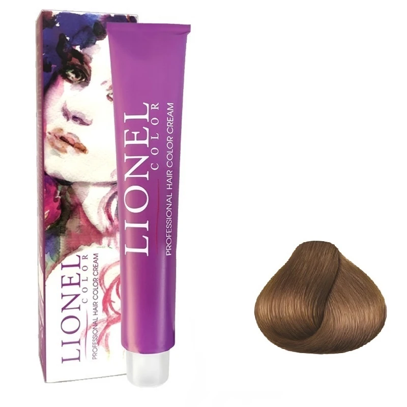 رنگ مو لیونل شماره 6.07 حجم 100 میلی لیتر رنگ بلوند تنباکویی تیره