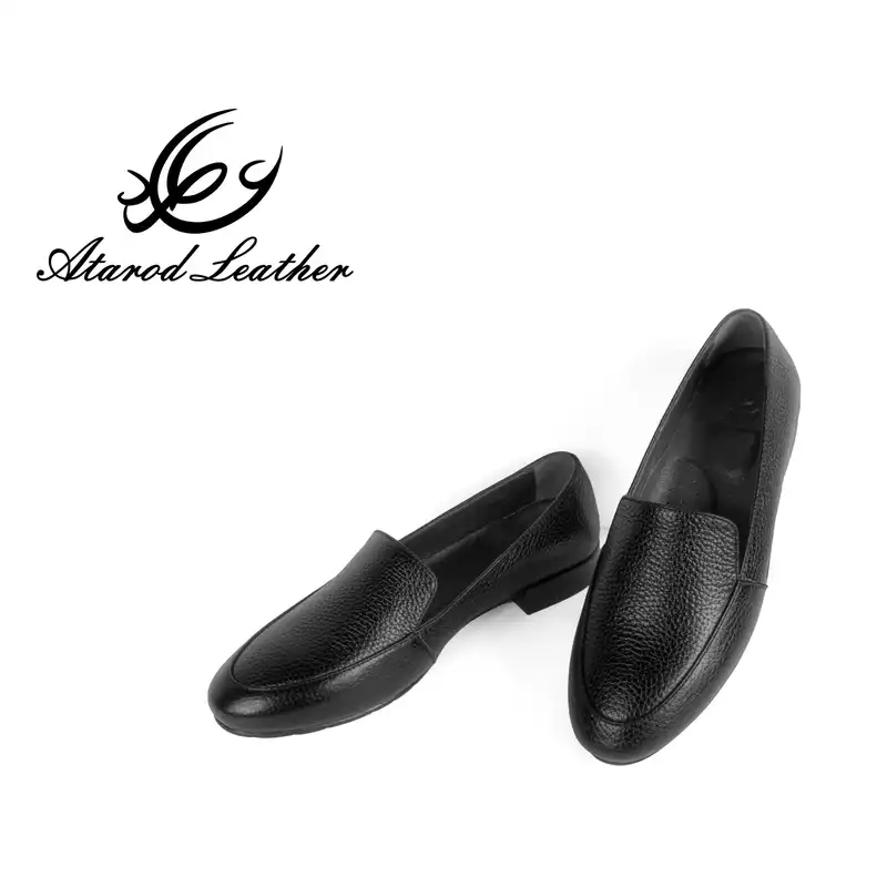 کفش زنانه چرم عطارد مدل چرم طبیعی کد SH182