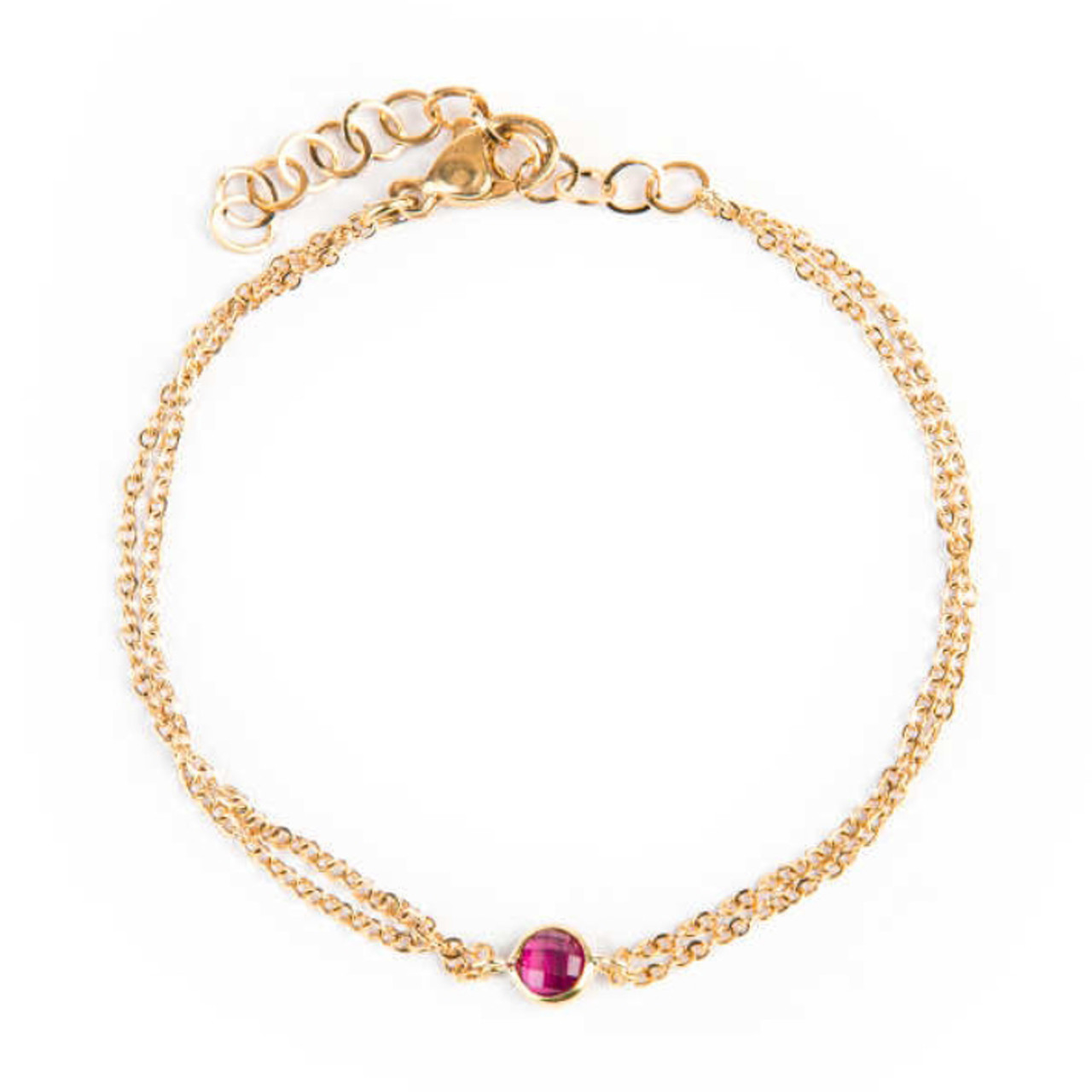 دستبند طلا 18 عیار زنانه الن نار مدل eln2569 دستبند طلا 18 عیار زنانه الن نار مدل eln2569