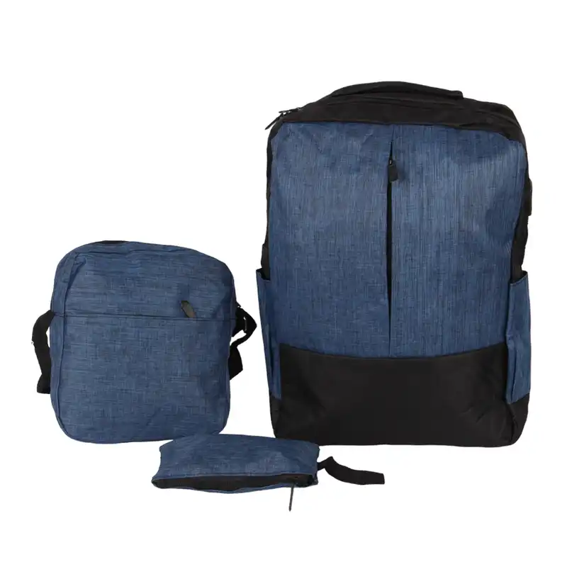 کوله پشتی مدل 2937 به همراه جامدادی و کیف غذا