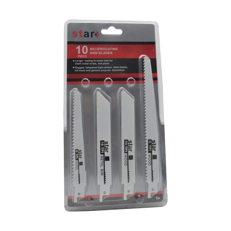 تیغه اره افقی بر استار مدل YP-10PCS مجموعه 10 عددی 