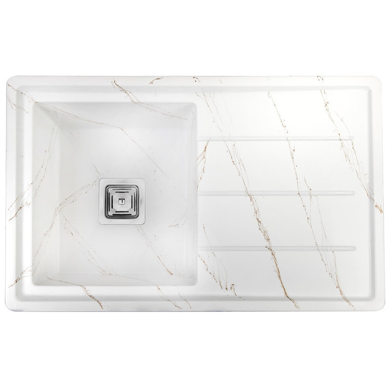 سینک ظرفشویی گرانیت توکار یک لگنه مدل 80-1S-SRT