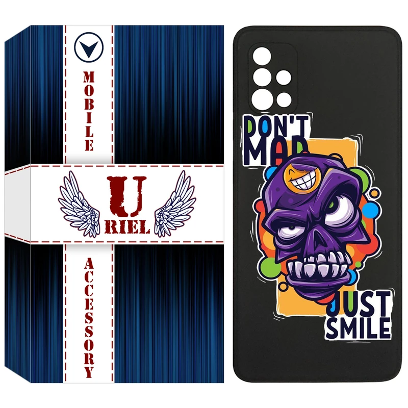 کاور یوریل مدل KSH کد 33 طرح Smile مناسب برای گوشی موبایل سامسونگ Galaxy A51