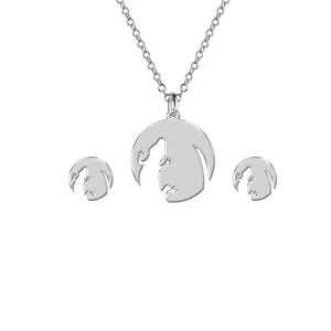 نیم ست نقره ترمه 1 طرح تمساح کد L10