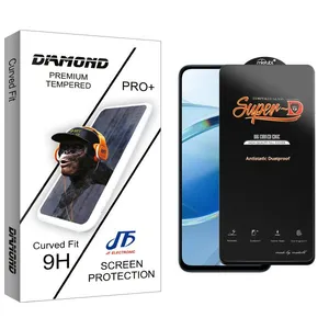 محافظ صفحه نمایش جی اف مدل Diamond مناسب برای گوشی موبایل شیائومی Redmi 12