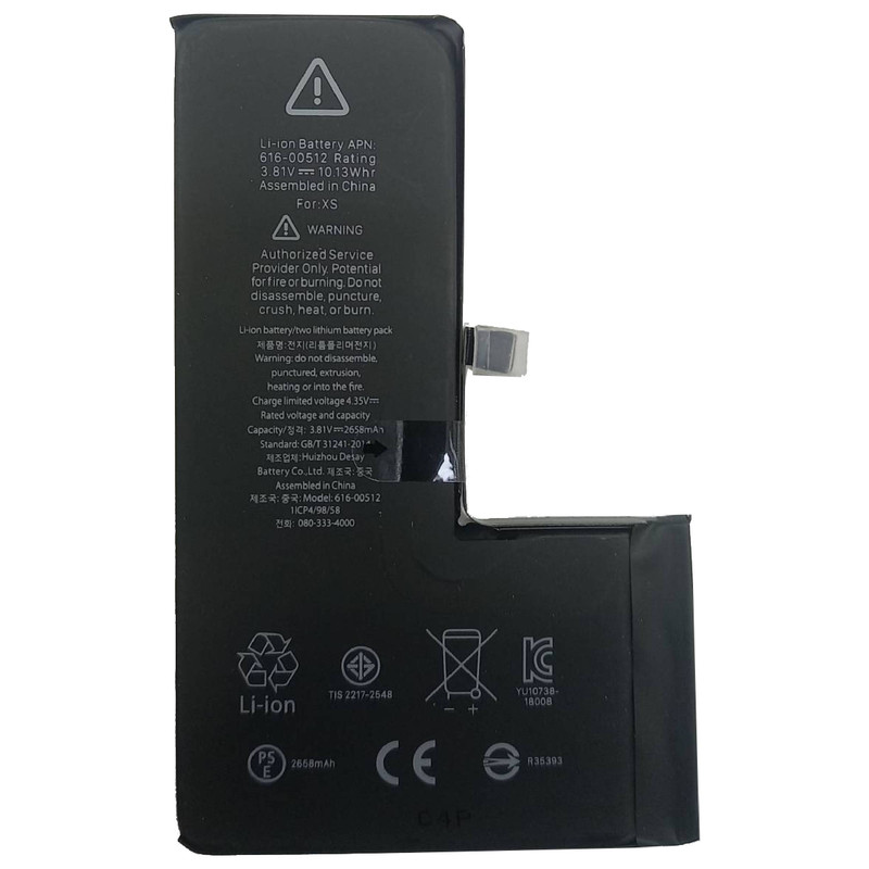  باتری موبایل مدل 00512-616 ظرفیت 2658میلی آمپر ساعت مناسب برای گوشی موبایل اپل iphone XS