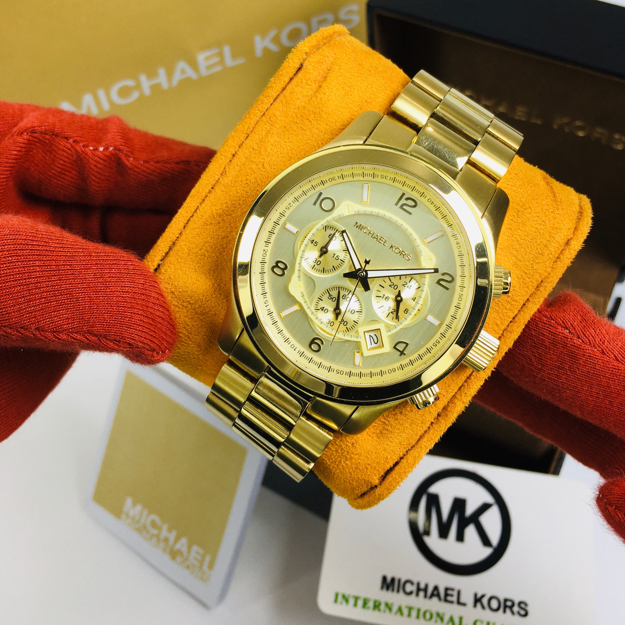 ساعت مچی عقربه‌ای مردانه مایکل کورس مدل کرنوگراف MK-8077 -  - 5