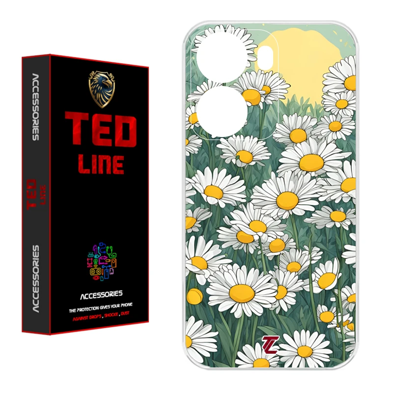 کاور تدلاین طرح گل بابونه کد 1141 مناسب برای گوشی موبایل شیائومی Redmi A5
