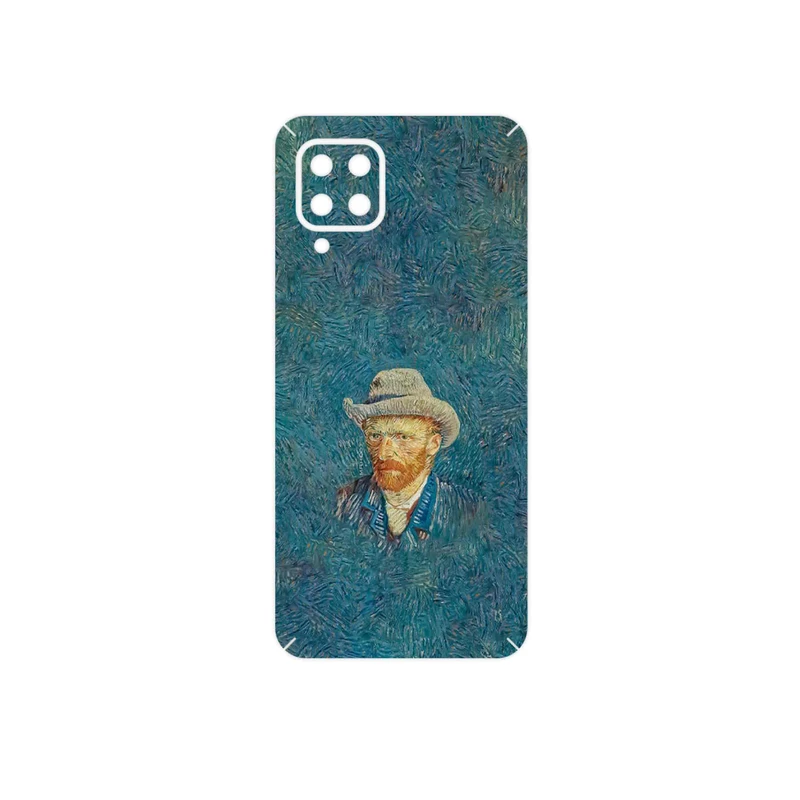 برچسب پوششی ماهوت مدل Self portrait with a gray felt hat مناسب برای گوشی موبایل سامسونگ Galaxy F22