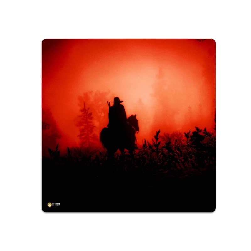 ماوس پد هومرو مدل NX445 طرح بازی Red Dead Redemption سایز 40x40 سانتی‌متر