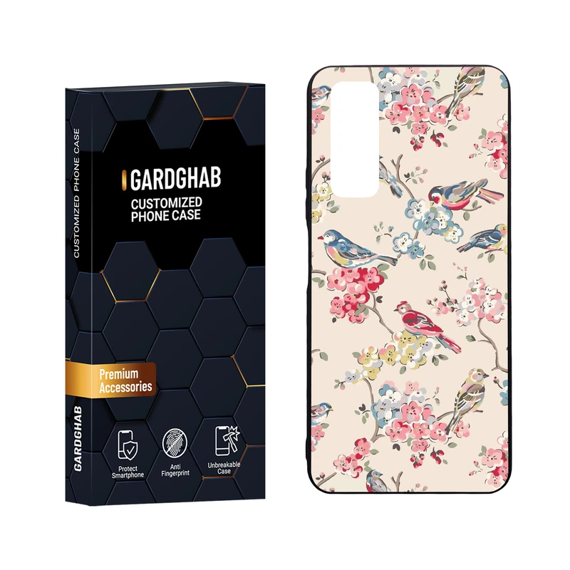 کاور گارد قاب مدل دور ژله ای پشت گلس دخترانه مناسب برای گوشی موبایل هوآوی Y7a