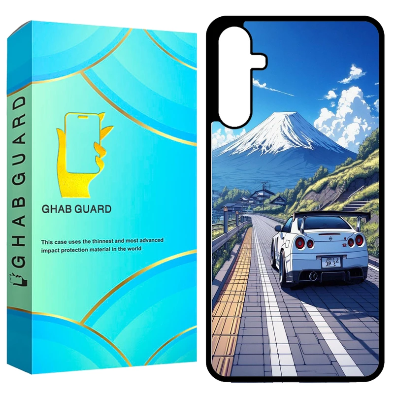 کاور قاب گارد طرح ماشین مدل GCHPA54 مناسب برای گوشی موبایل سامسونگ Galaxy A54 5G