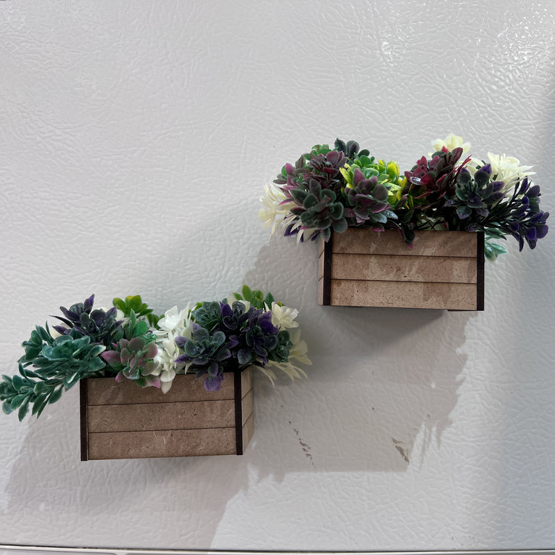 مگنت مدل سبد گل مینیاتوری