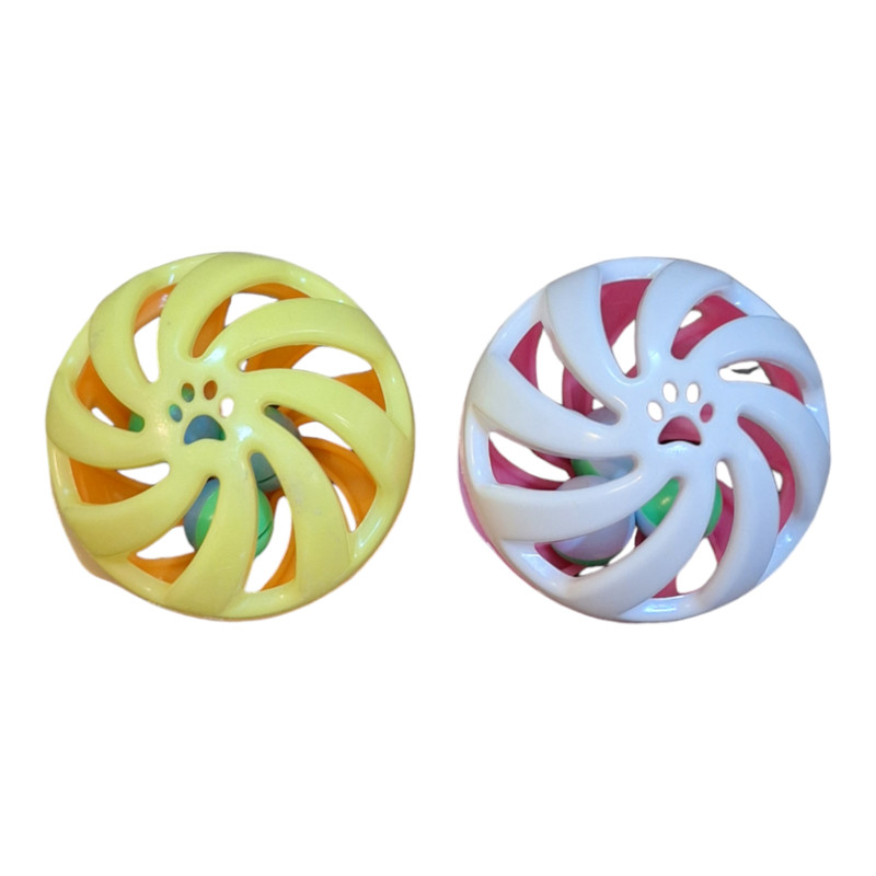 توپ اسباب بازی سگ وگربه مدل پارسی مجموعه دو عددی