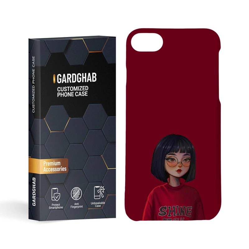  کاور گارد قاب مدل دخترانه مناسب برای گوشی موبایل اپل iphone 7 / 8 / SE 2020