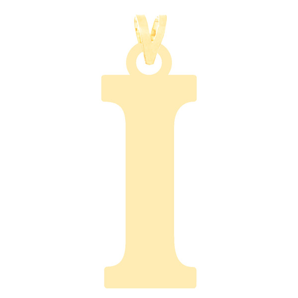 آویز گردنبند طلا 18 عیار زنانه کرابو طرح I مدل Kr3611