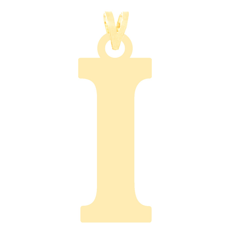 آویز گردنبند طلا 18 عیار زنانه کرابو طرح I مدل Kr3611 آویز گردنبند طلا 18 عیار زنانه کرابو طرح I مدل Kr3611