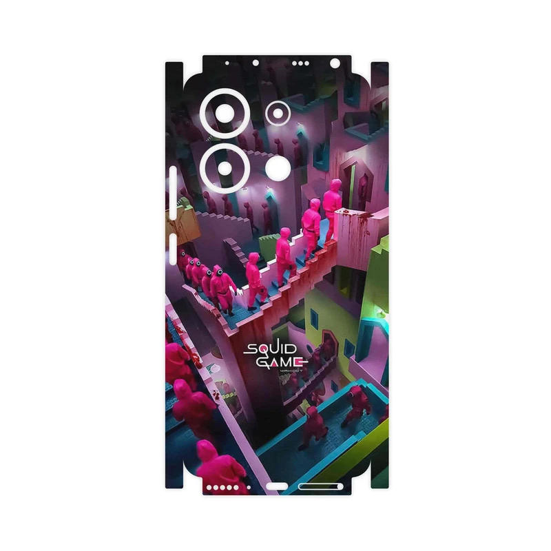 برچسب پوششی ماهوت مدل Squid Game-FullSkin مناسب برای گوشی موبایل شیائومی Redmi Note 13 4G