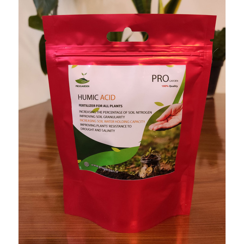 کود هیومیک اسید پروگاردن مدل Organic وزن 200 گرم