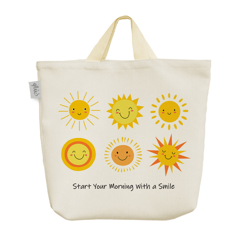 ساک خرید خندالو مدل خورشید کد 1742