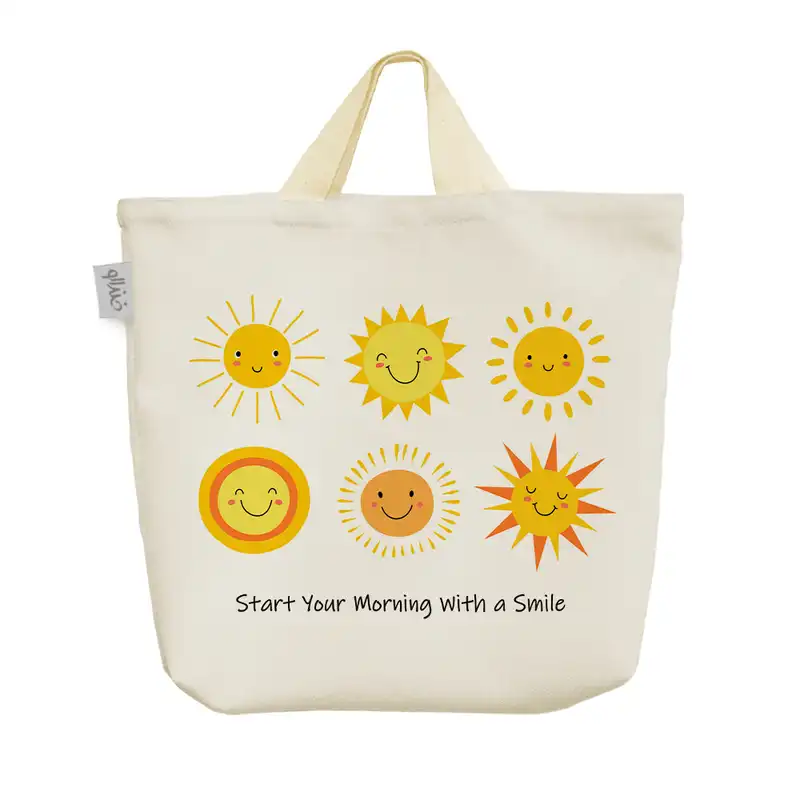 ساک خرید خندالو مدل خورشید کد 1742