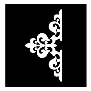 شابلون باتیس آرت طرح حاشیه کد 462