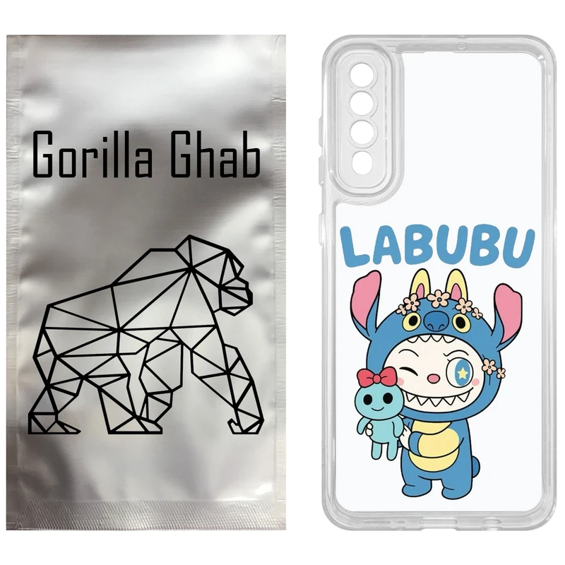 کاور گوریلا قاب مدل CLG کد 112 طرح لبوبو Labubu مناسب برای گوشی موبایل سامسونگ Galaxy A51