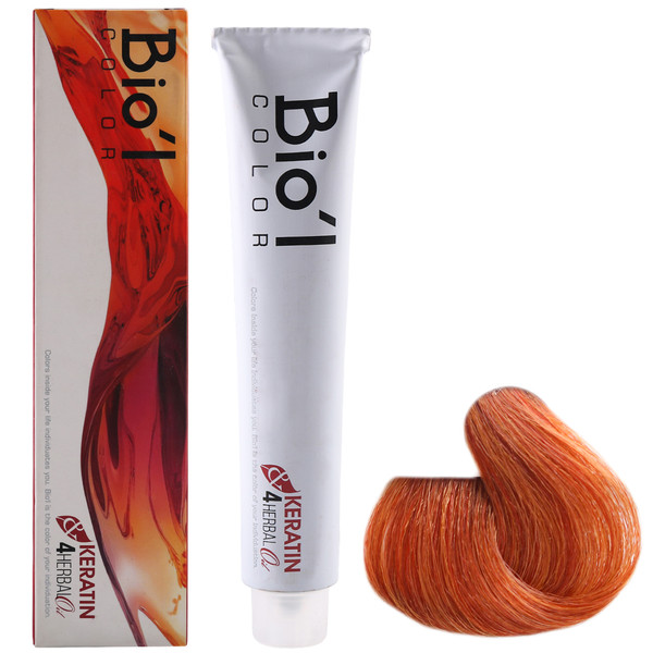 رنگ مو بیول شماره 8.41 حجم 100 میلی لیتر رنگ بلوند اخرایی روشن