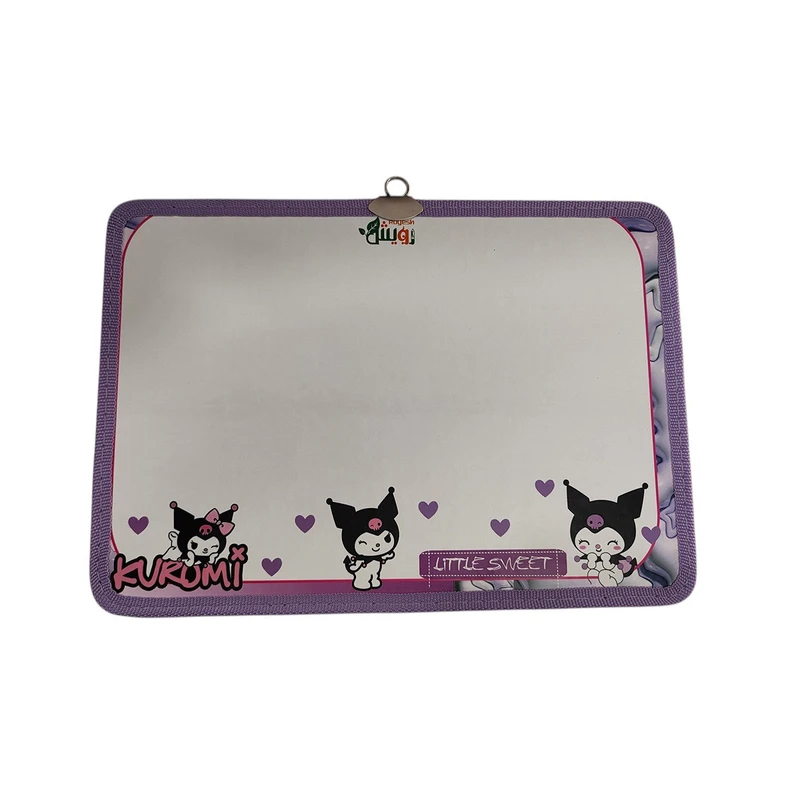 تخته وایت برد رویش طرح کرومی کد 007 سایز 34x24 سانتی متر
