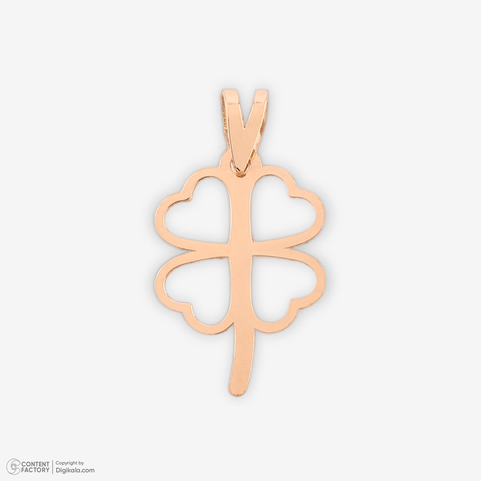 نیم ست طلا 18 عیار زنانه حافا گلد مدل برگ کد nim23 -  - 3