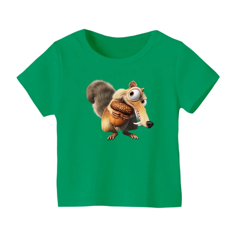 تی شرت آستین کوتاه بچگانه مدل عصر یخبندان کد ۸